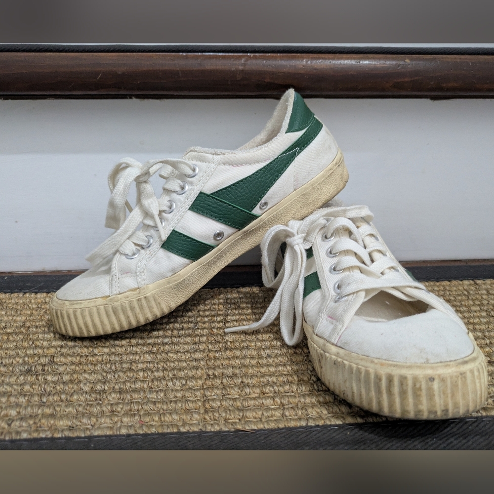 Gola White Green Mark Cox Sneakers Shoes Women's 6